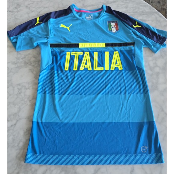Puma Other - Puma Italy‎ National Team Training Football Soccer Jersey Size Small